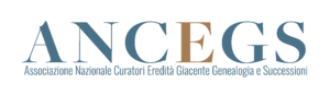 A.N.C.E.G.S. - Associazione Nazionale Curatori di Eredità giacenti Genealogia e Successioni
