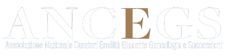 ANCEGS - Associazione Nazionale Curatori di Eredità giacenti Genealogia e Successioni